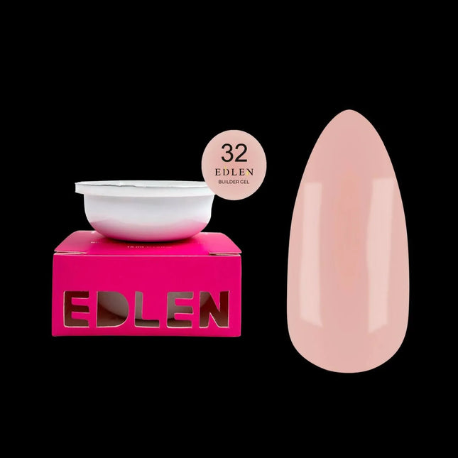 Edlen Builder Gel №32 Refill "Office" Vanilla Pink 30ml
