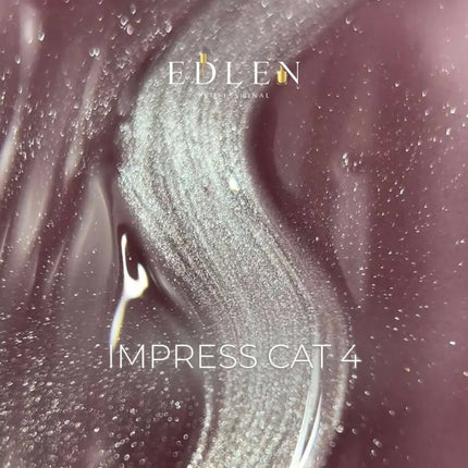 Edlen Cat Eye Impress n.º 4 Rosa pálido 9ml