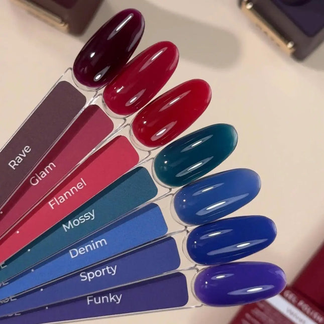 Capa de base Tint Base Color Glam "Rojo rosado" 15 ml HEYLOVE