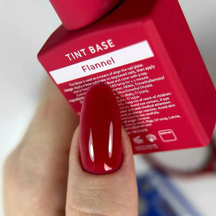 Cover Tint Base Color Flannel "Bright red" 15 ml HEYLOVE