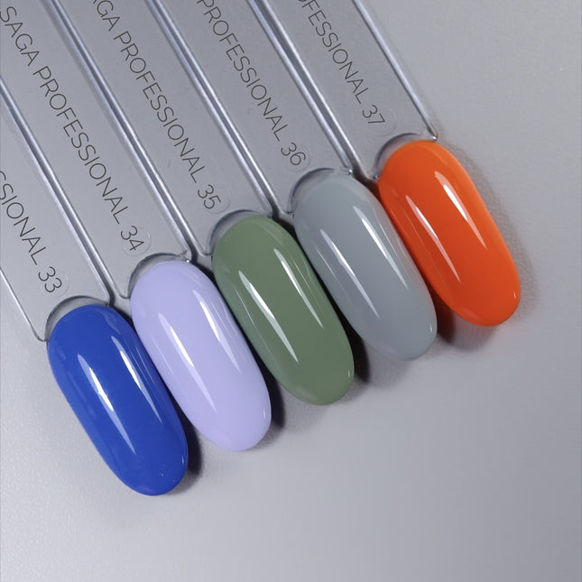 Esmalte en gel Saga 37 Zanahoria Brillante 10 ml
