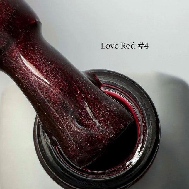 Esmalte en gel Saga Love Red 4 Vino Tinto 10 ml