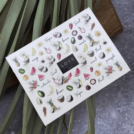 Adhesivo para uñas - Sova Decor C029 Frutas