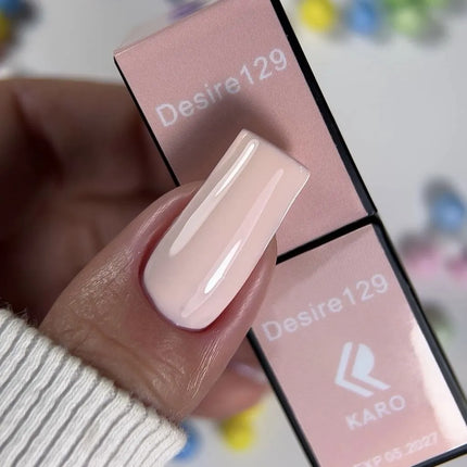 Gel Polish Desire 129 Baby pink 8ml KARO
