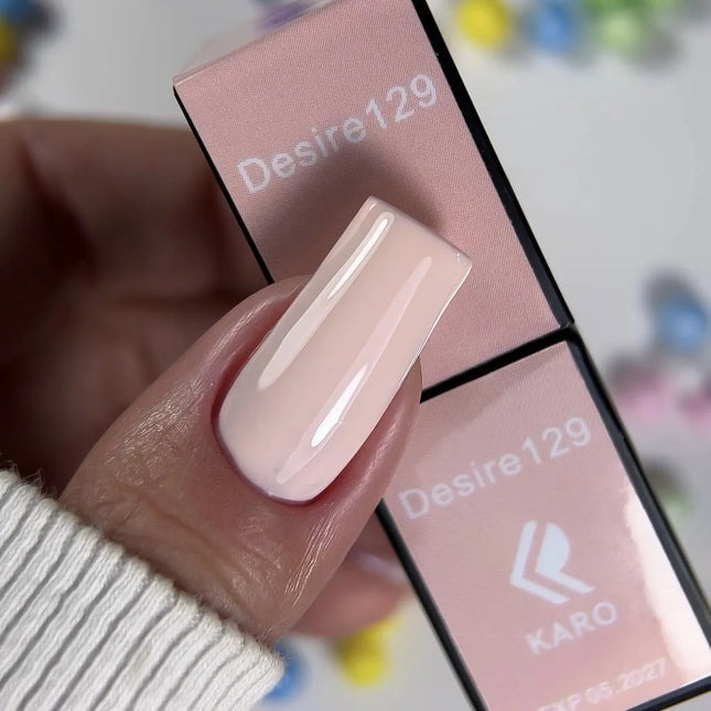 Gel Polish Desire 129 Baby pink 8ml KARO