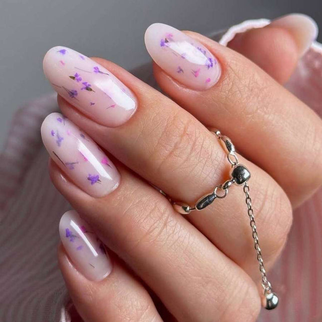 Saga Gel Líquido Floral Nº3 Milky mora con flores secas 15ml