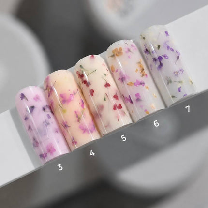 Saga Gel Líquido Floral Nº3 Milky mora con flores secas 15ml