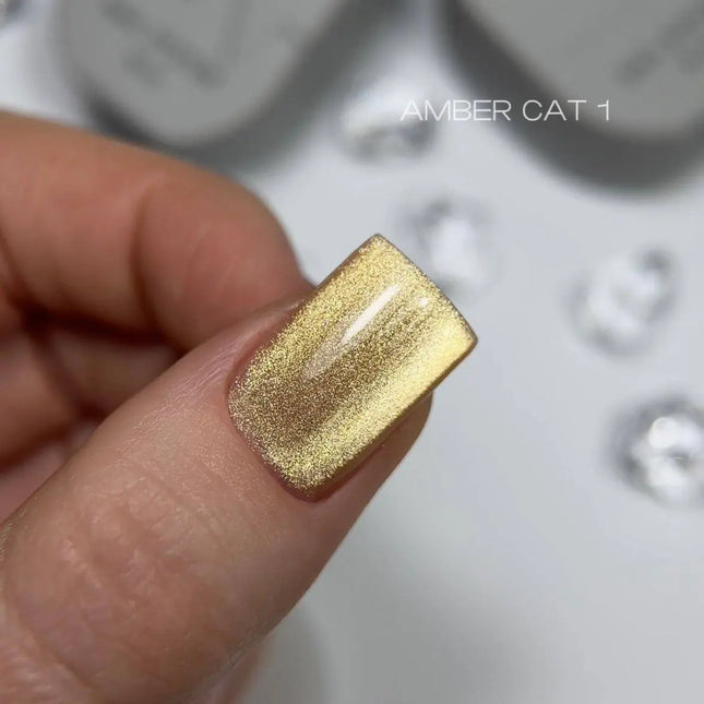 Saga Cat Eye Ámbar №1 Dorado 10ml