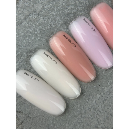 Base BaseGEL №2 15 мл (with brush) Siller - Bottle gel