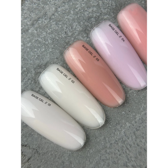 Base BaseGEL №4 15 мл (with brush) Siller - Bottle gel