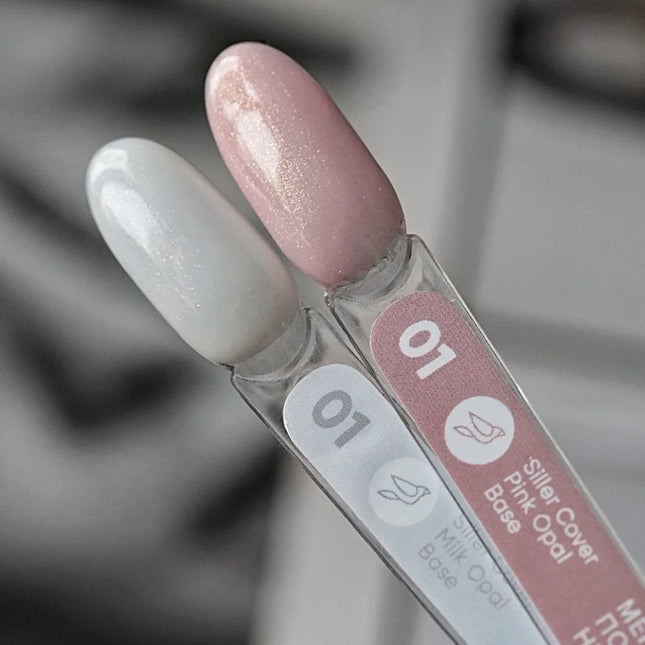 Base Cover OPAL MILKY 8 ml Siller - Cover Base