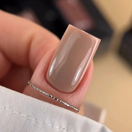 BIBLIOTEKA Gel Polish №034 Clay 10ml - Beige gray color