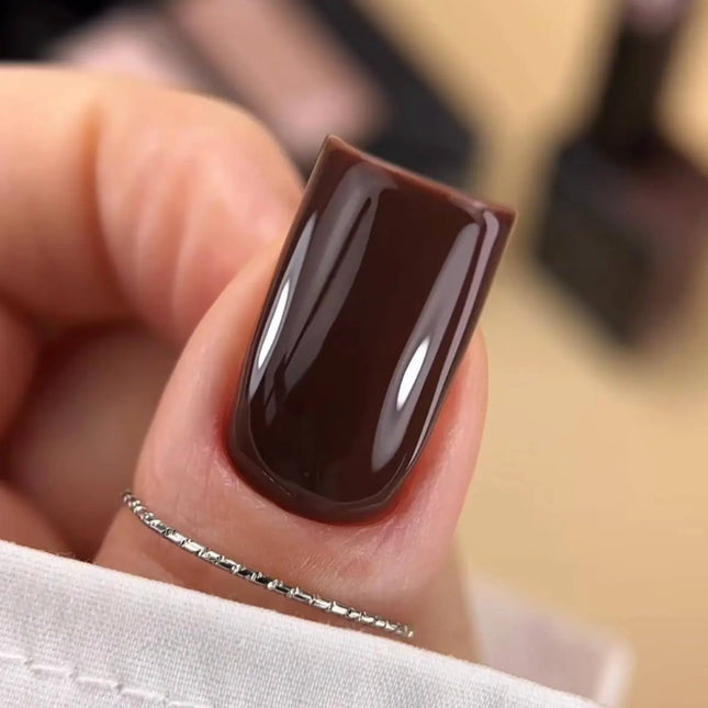 BIBLIOTEKA Gel Polish №039 Root 10ml - Cold brown color