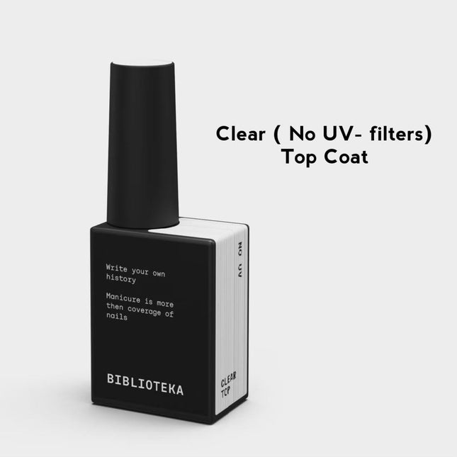 BIBLIOTEKA Top Сlear no UV 10ml