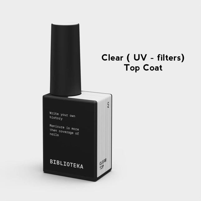 BIBLIOTEKA Top Сlear with UV-filters 10ml