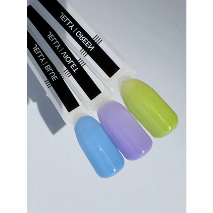 Color Rubber Base Gel Jelly Green 7 ml. Kodi Professional - Color Base