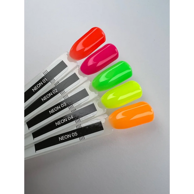 Color Rubber Base Gel Neon №3 7 ml. Kodi Professional - Color Base