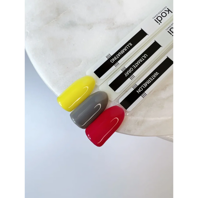 Color Rubber Base Gel Watermelon 7ml Kodi Professional - Color Base