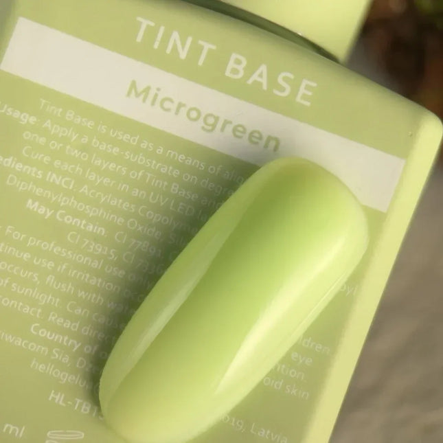 Cover Tint Base Color Microgreen ’Light green’ 15 ml HEYLOVE - Color Base