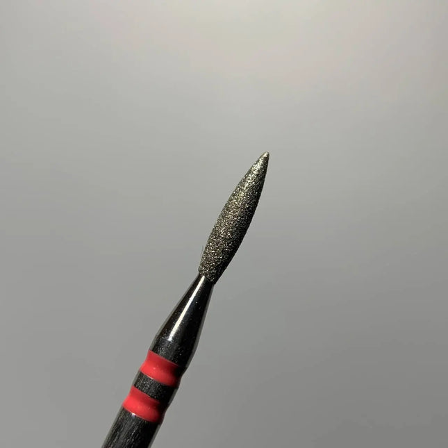 Broca de diamante para clavos “Llama” 1.8mm Roja Premium