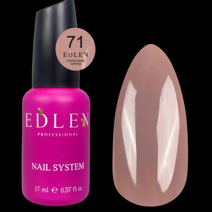Edlen Capa de base Cover Coffee №71 Cool Mocha 17ml