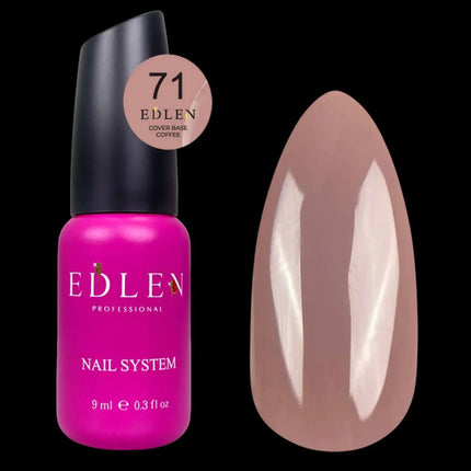 Edlen Capa de base Cover Coffee nº 71 Cool Mocha 9ml
