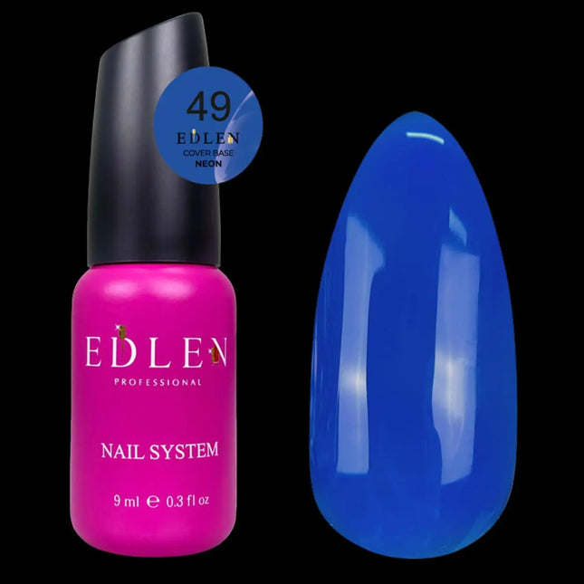 Edlen Capa de base Neon nº49 Azul 9ml