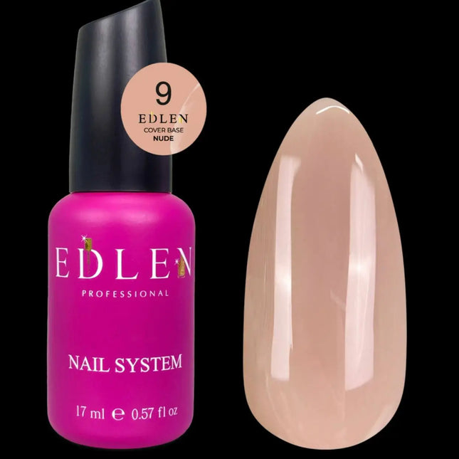 Edlen Capa de base Nude nº 09 Marrón Durazno 17 ml