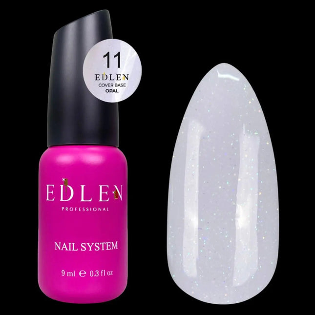 Edlen Cover Base Opal №11 Milky with shimmer 9ml