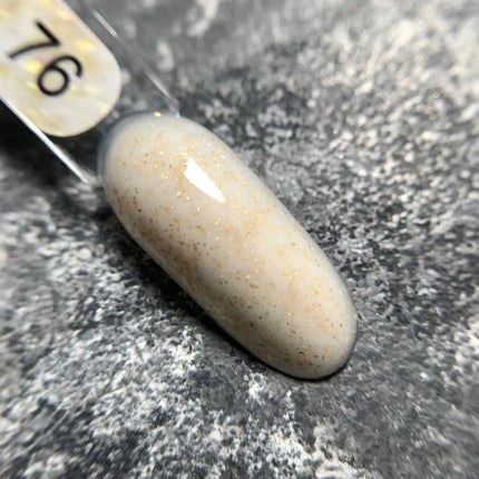 Edlen Cover Base Potal №76 Beige con lámina dorada 9ml
