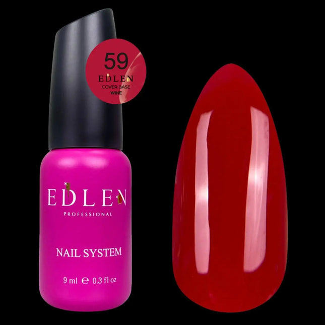 Edlen Capa de base Vino №59 Rojo Oscuro 9ml