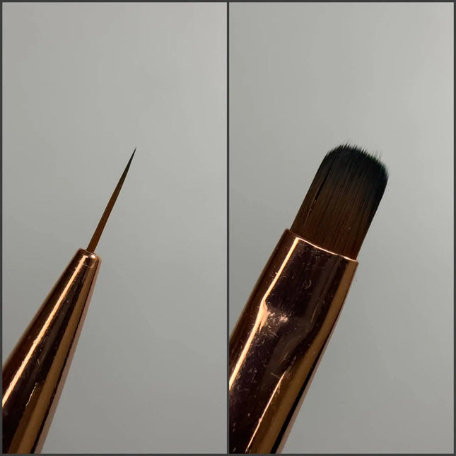 Cepillo para uñas de doble extremo Edlen Multibrush 9mm