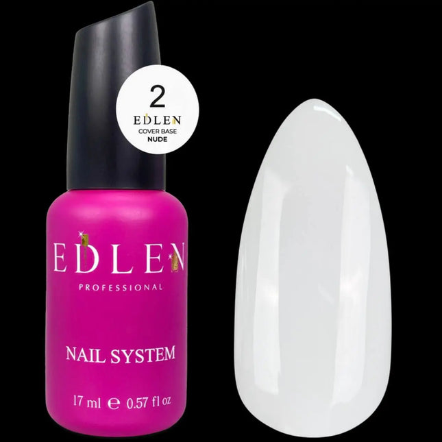 Edlen Cover Base Nude №02 Milk 17ml