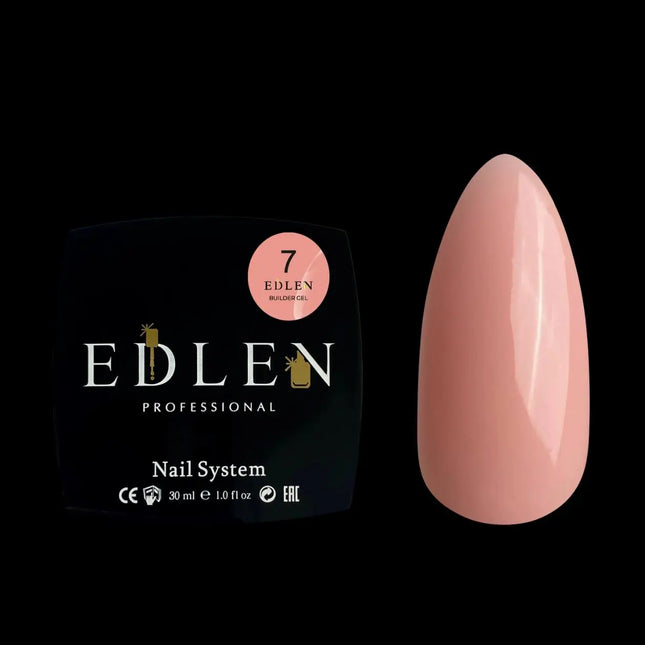 Edlen Builder Gel №07 "Nude" Peach 30ml