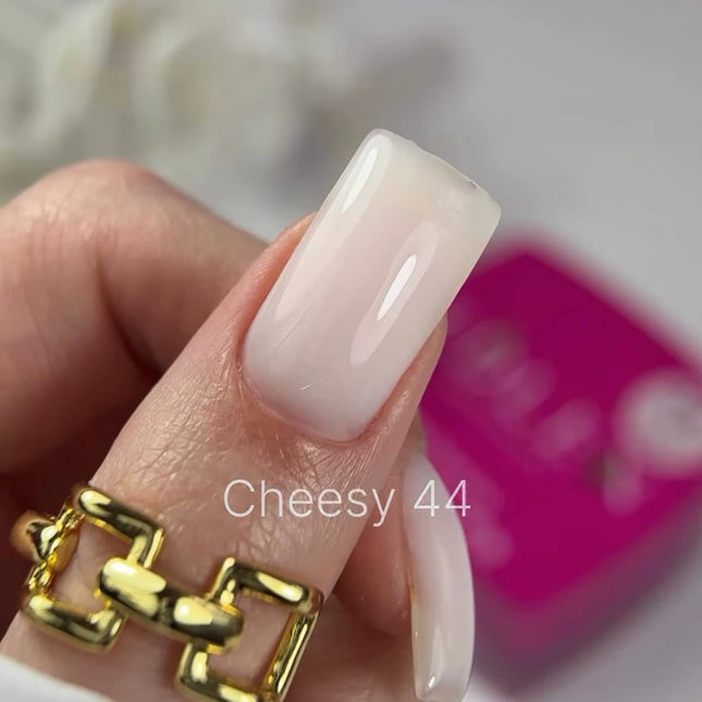 Edlen Builder Gel №44 "Cheesy" Milky Pink Peach 15ml