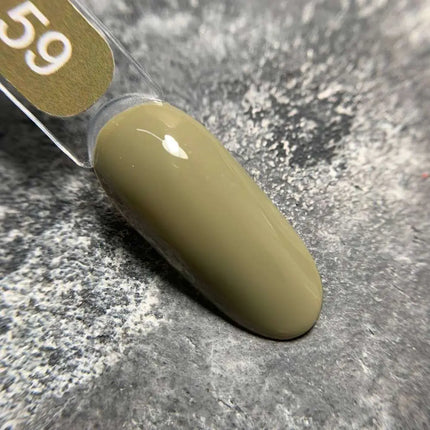 Esmalte de gel Edlen Color №59 Verde oliva 9ml