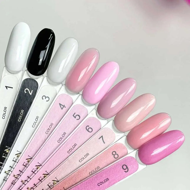 Edlen Gel Polish Color №01 White 9ml