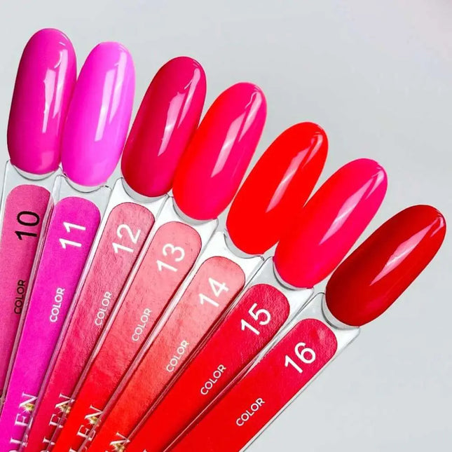 Edlen Gel Polish Color №10 Dark Pink 9ml