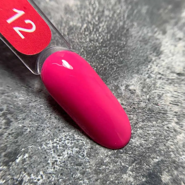 Edlen Gel Polish Color №12 Dark Magenta 9ml