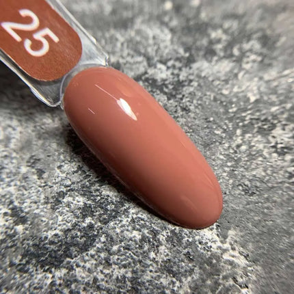 Esmalte en gel Edlen, color n.º 25 Marrón cálido, 9ml
