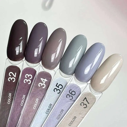 Edlen Gel Polish Color №35 Grey 9ml