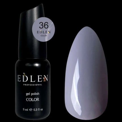 Edlen Gel Polish Color №36 Grey Violet 9ml