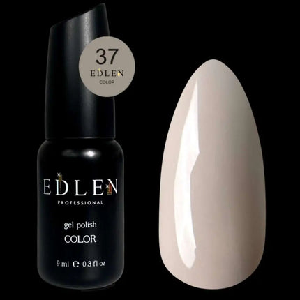 Esmalte semipermanente en gel Edlen, color n.º 37 Beige claro, 9ml
