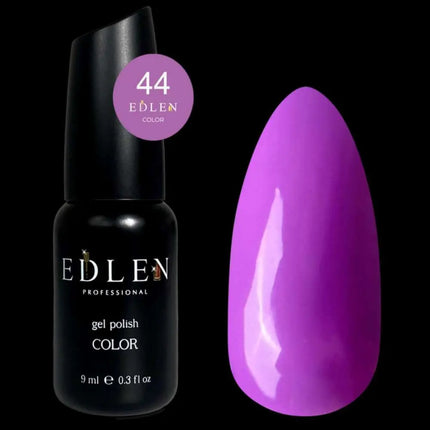 Esmalte semipermanente Edlen Color №44 Morado intenso 9ml