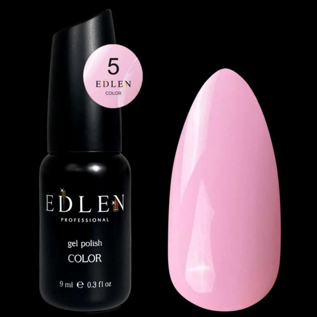 Edlen Gel Polish Color №05 Milky Pink 9ml
