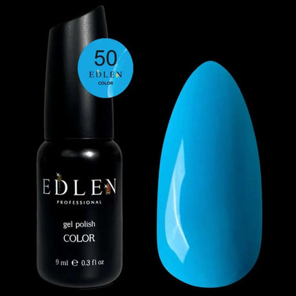 Edlen Gel Polish Color №50 Rich Blue 9ml