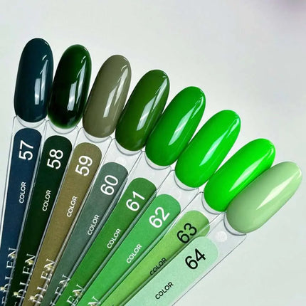 Esmalte en gel Edlen color n.º 61 Verde 9ml