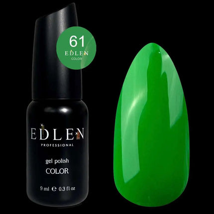 Esmalte en gel Edlen color n.º 61 Verde 9ml