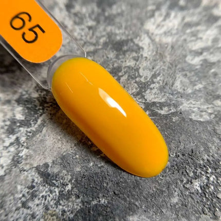 Esmalte en gel Edlen, color n.º 65 Amarillo mostaza, 9 ml