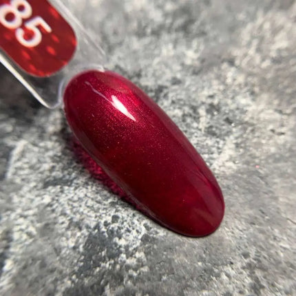 Esmalte en gel Edlen Color №85 Cereza madura metálico 9ml